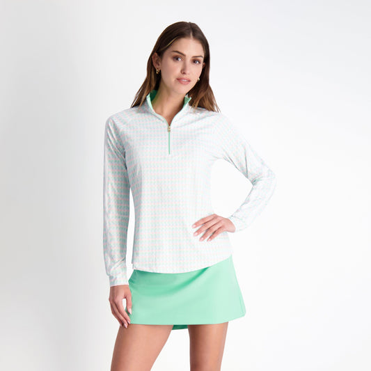 ERYN ZIP MOCK-SALE - Fairway & Greene