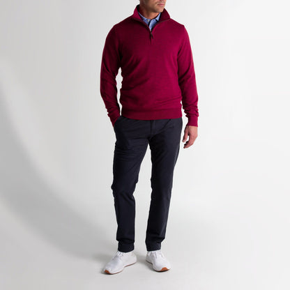 Baruffa Merino Quarter Zip Windsweater-Sale - Fairway & Greene