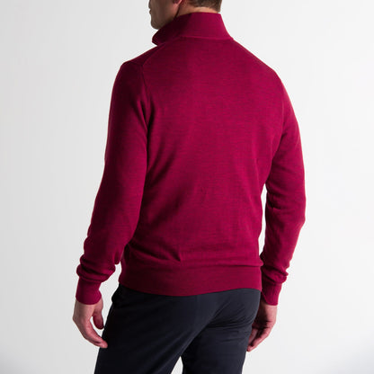 Baruffa Merino Quarter Zip Windsweater-Sale - Fairway & Greene