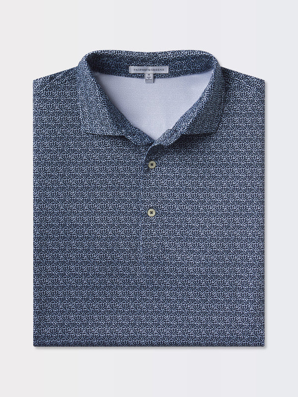 Seacliff Print Polo