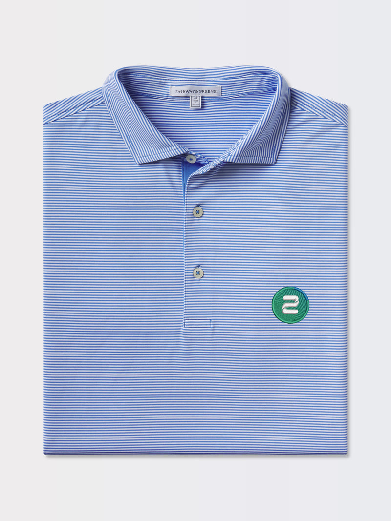PLU X 2 WAY ICON | BRYANT STRIPE POLO - Fairway & Greene
