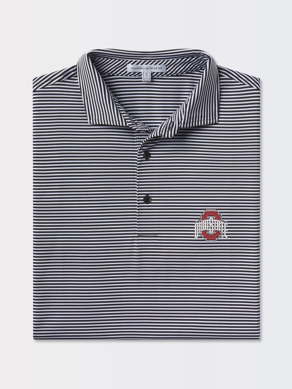 OHIO STATE UNIVERSITY | PARK STRIPE POLO | COLLEGIATE
