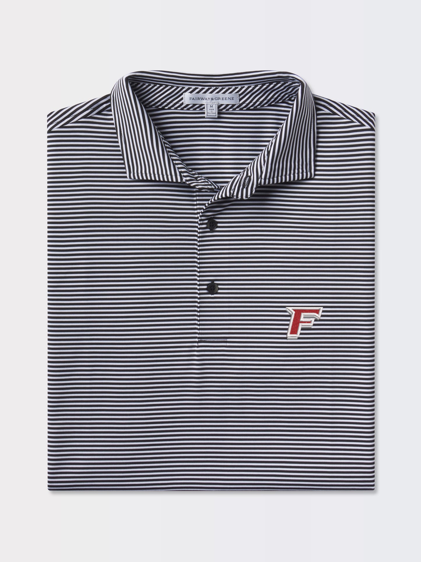 FAIRFIELD | PARK STRIPE POLO | COLLEGIATE