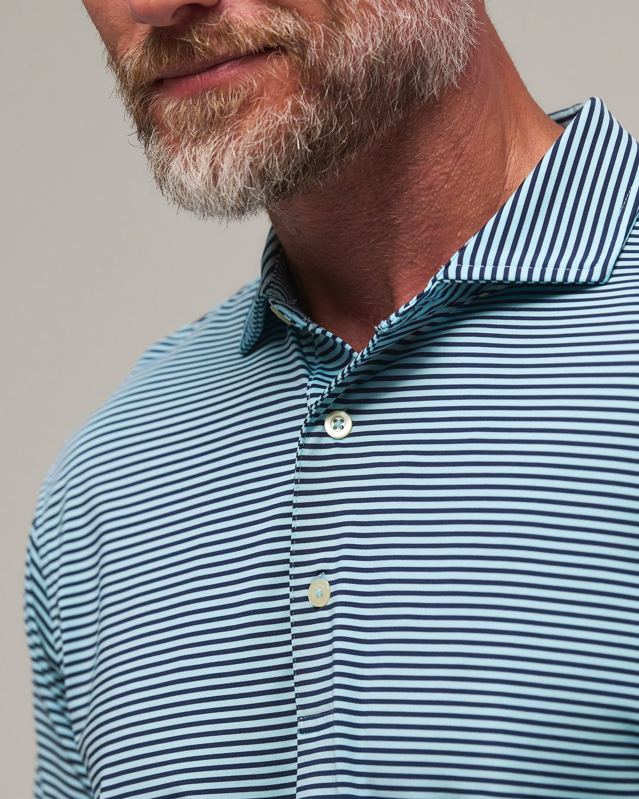 Park Stripe Polo | Men's Striped Golf Polo – Fairway & Greene