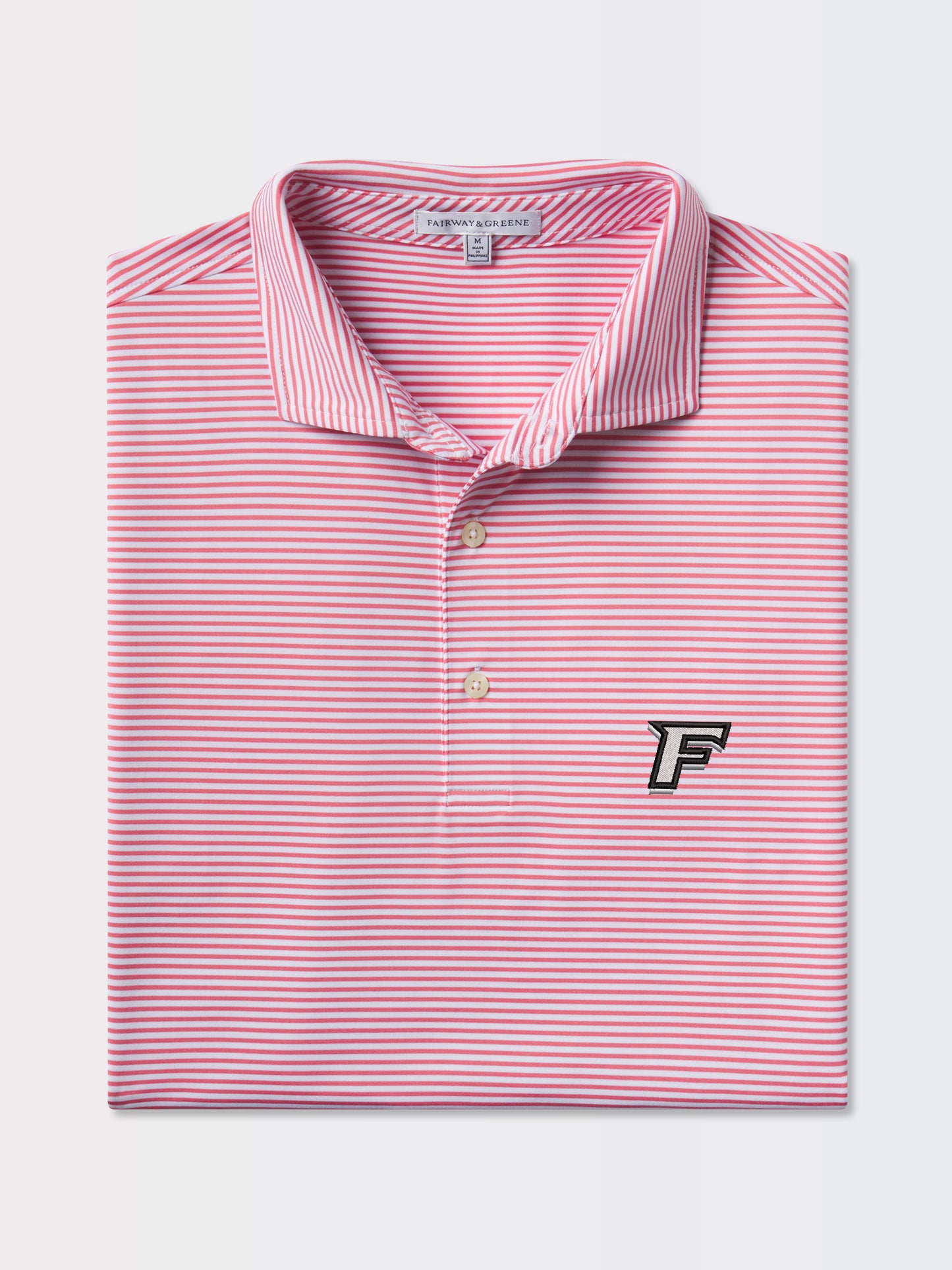 FAIRFIELD | PARK STRIPE POLO | COLLEGIATE
