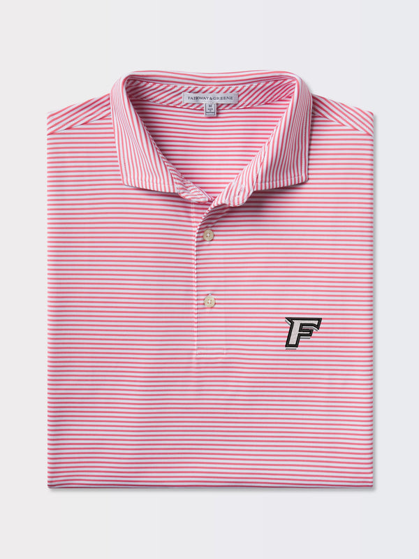 FAIRFIELD | PARK STRIPE POLO | COLLEGIATE