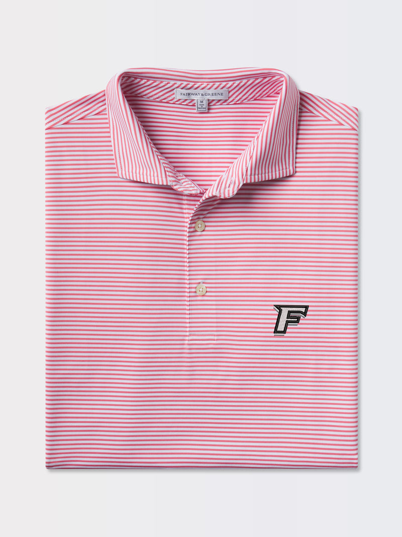 FAIRFIELD | PARK STRIPE POLO | COLLEGIATE