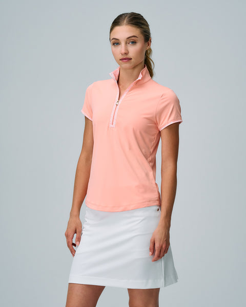 DINA ZIP MOCK – Fairway & Greene