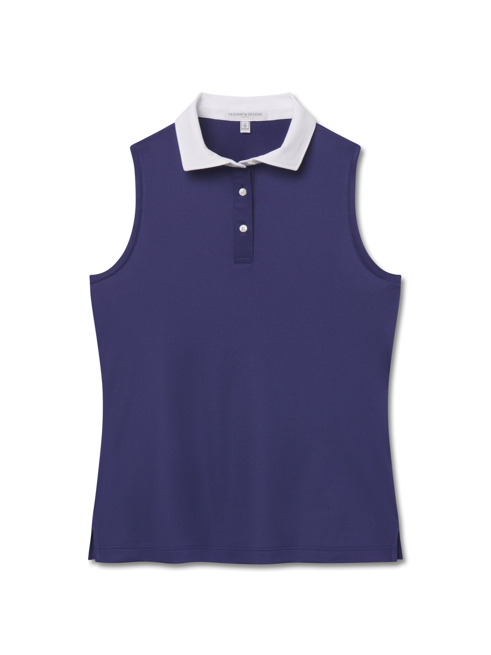 Diana Sleeveless Pique Polo | Women's Golf Polo – Fairway & Greene