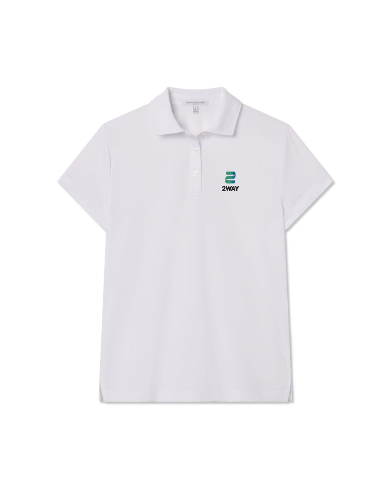 Dawn Pique Short Sleeve Polo | 2WAY Stacked