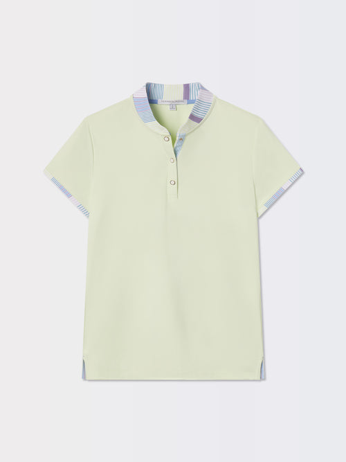 HEIDI SNAP CAP SLEEVE POLO