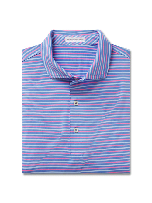 Galiano Stripe Polo