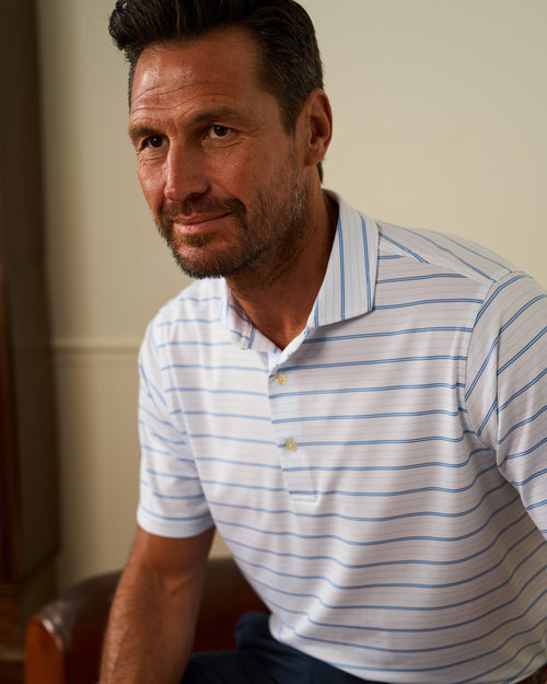 Gentry Stripe Polo