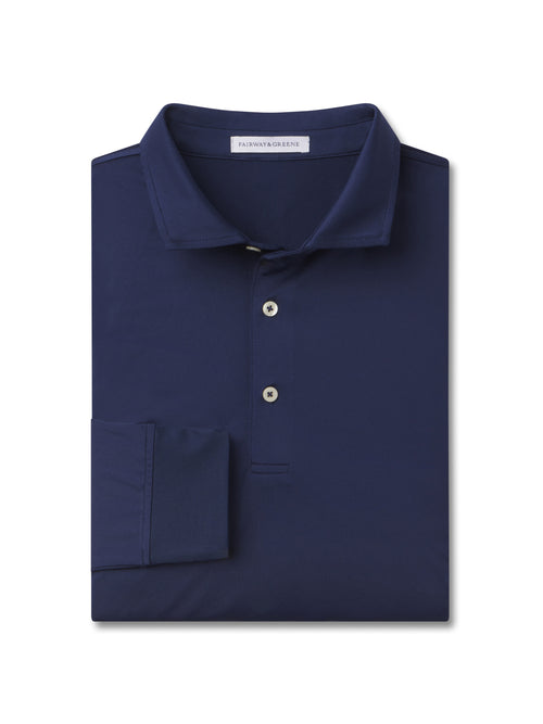 Morgan Long-Sleeve Polo