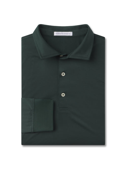Morgan Long-Sleeve Polo