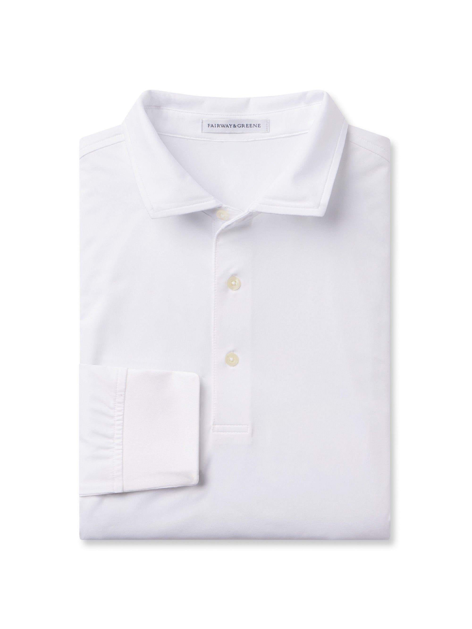 Morgan Long-Sleeve Polo | Men's Golf Polo – Fairway & Greene