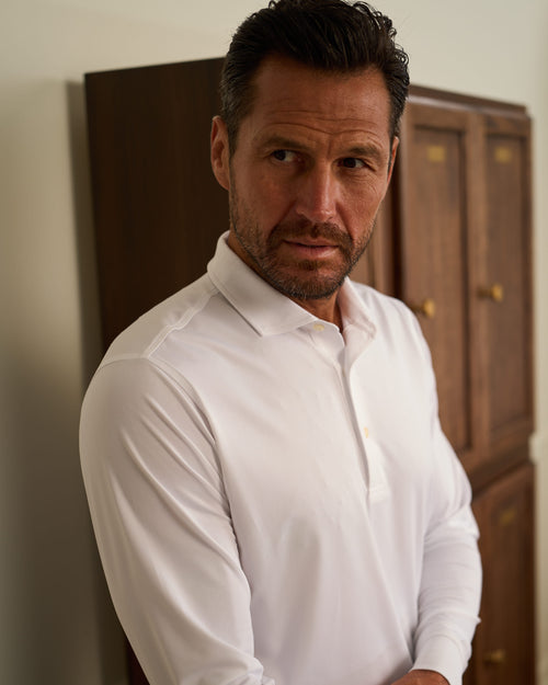Morgan Long-Sleeve Polo