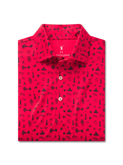 USA National Print Polo