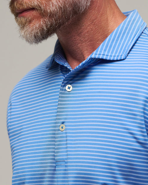 NEWBURYPORT STRIPE POLO