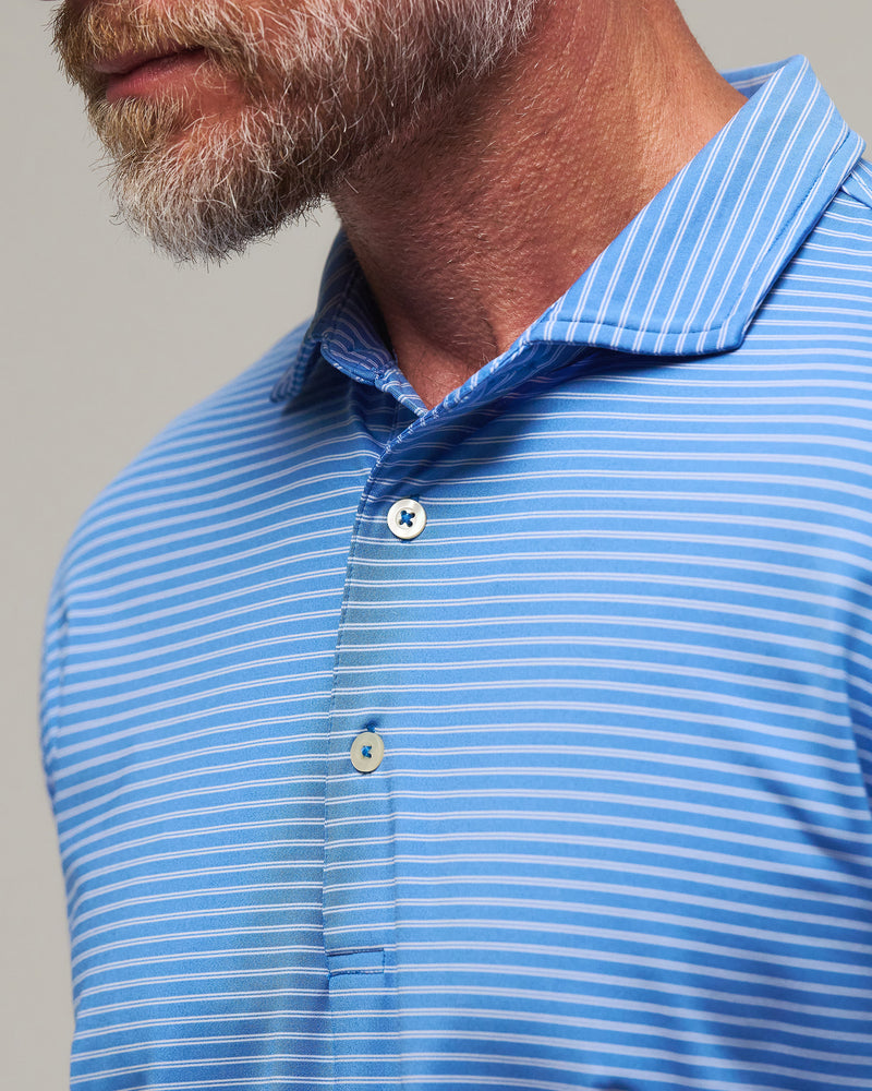 NEWBURYPORT STRIPE POLO