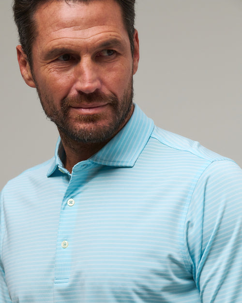 NEWBURYPORT STRIPE POLO