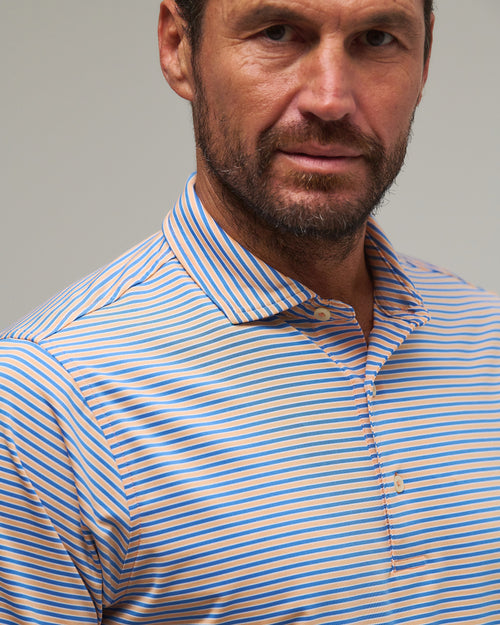 STRAITSMOUTH STRIPE POLO