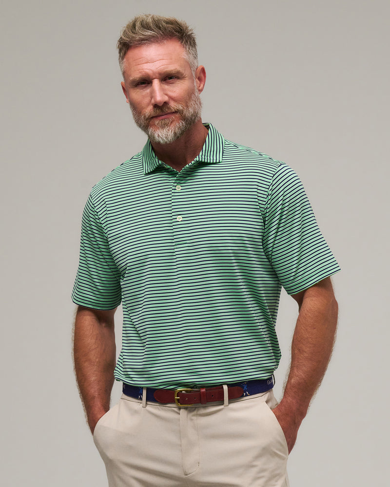 STRAITSMOUTH STRIPE POLO