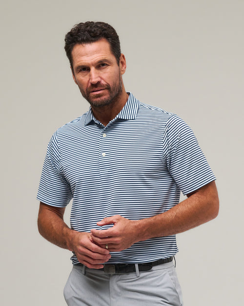STRAITSMOUTH STRIPE POLO