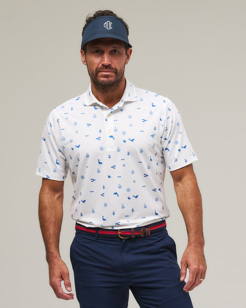 GOOD HARBOR PRINT POLO