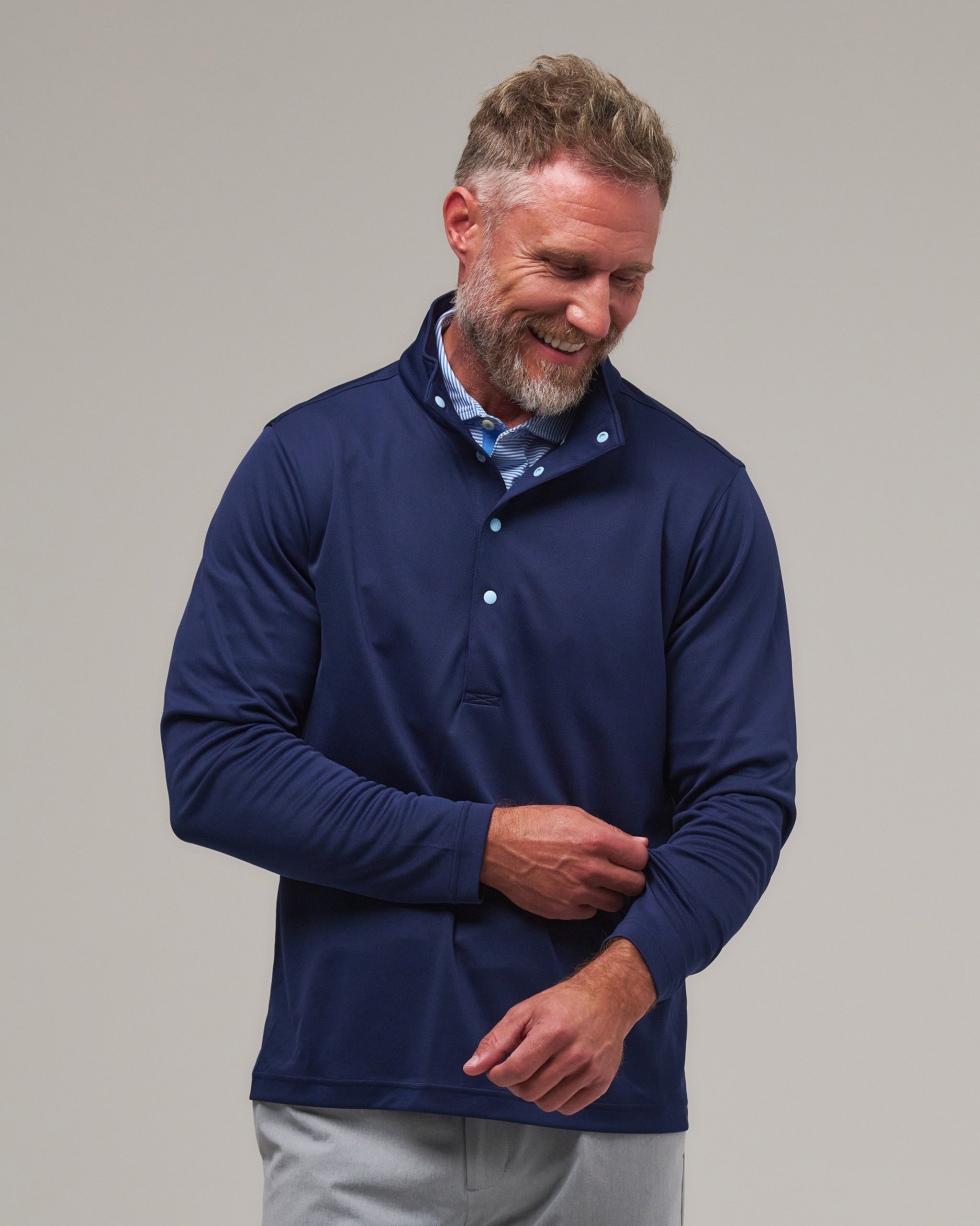 ルイオーダーページ Ole Miss | Caves Quarter Zip Pullover | Collegiate – Fairway & Greene