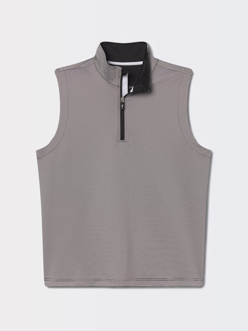 COUGHLIN STRIPE QUARTER ZIP VEST