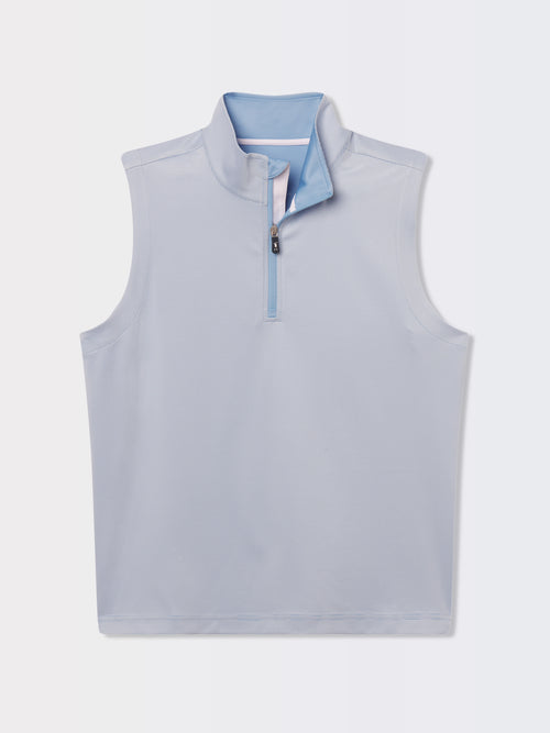 COUGHLIN STRIPE QUARTER ZIP VEST
