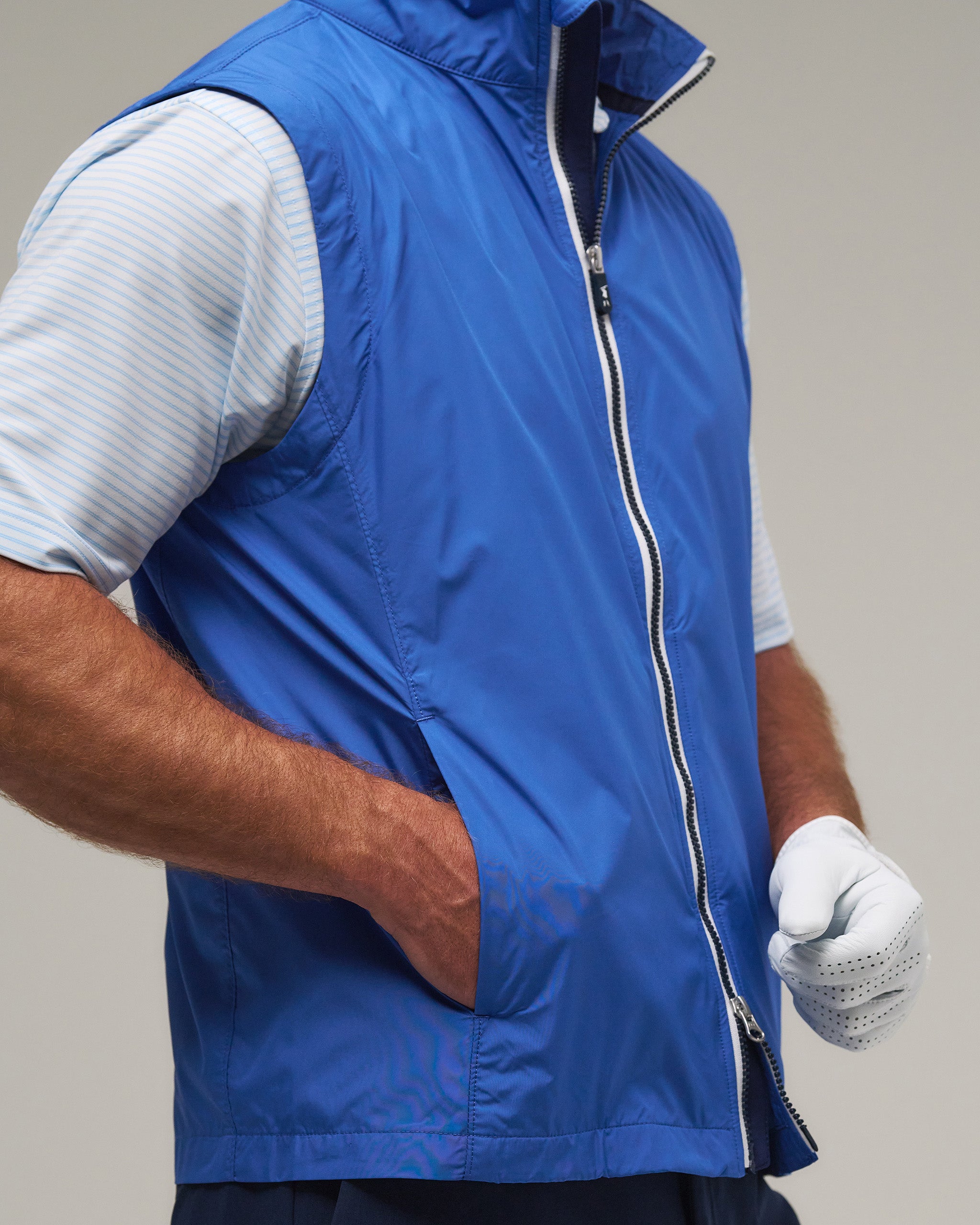 Harold Full-Zip Vest | Men's Golf Vest – Fairway & Greene