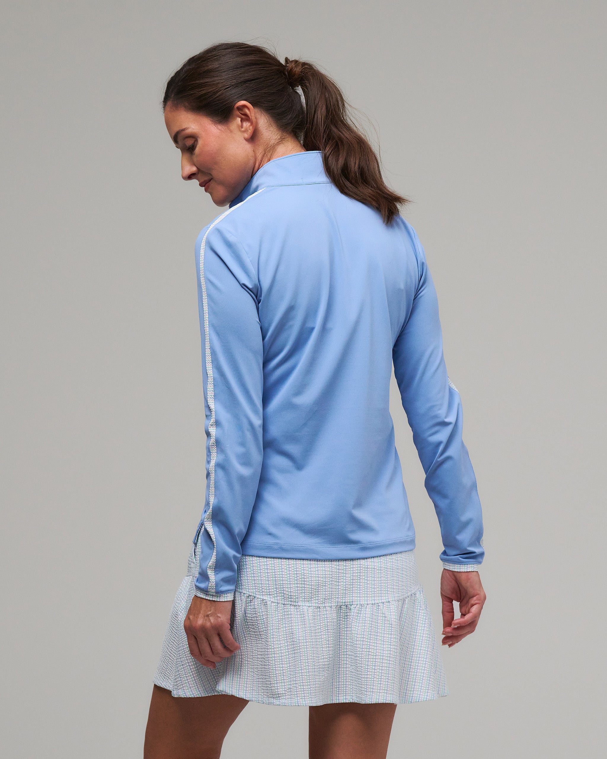 Elliott Zip Mock | Women's Golf Quarter Zip – Fairway & Greene