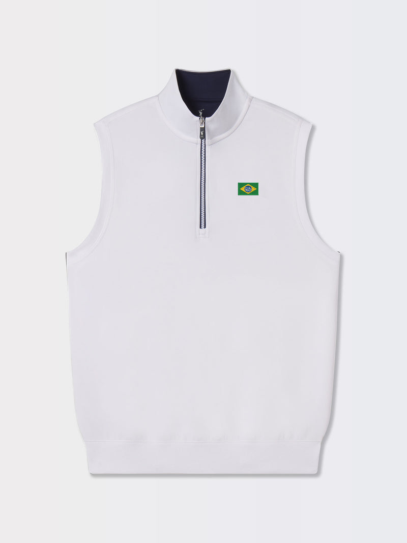 CAVES QUARTER ZIP VEST | BRAZIL