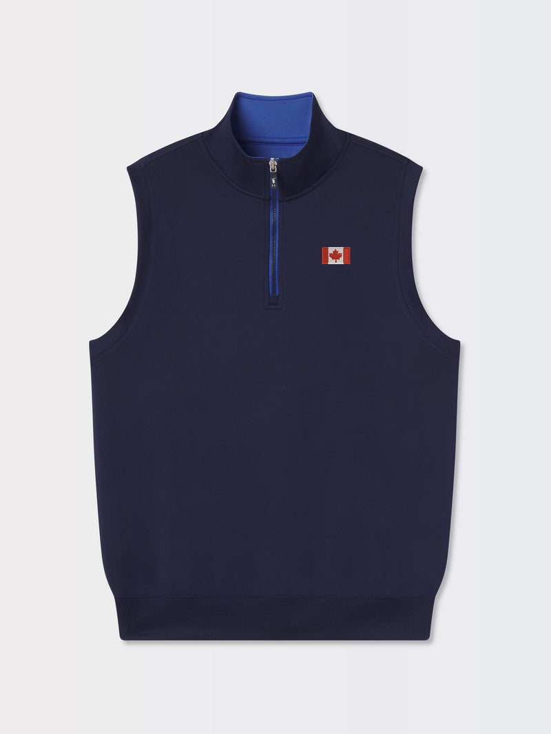 CAVES QUARTER ZIP VEST | CANADA