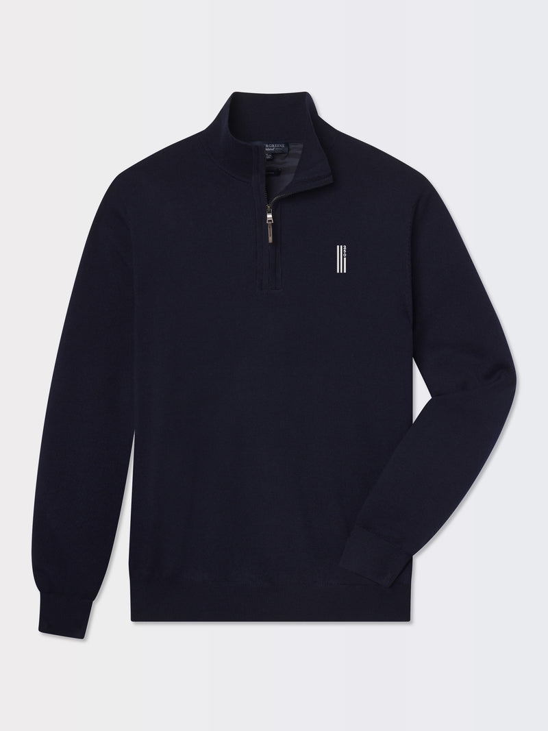 BARUFFA MERINO QUARTER ZIP WINDSWEATER | 250th