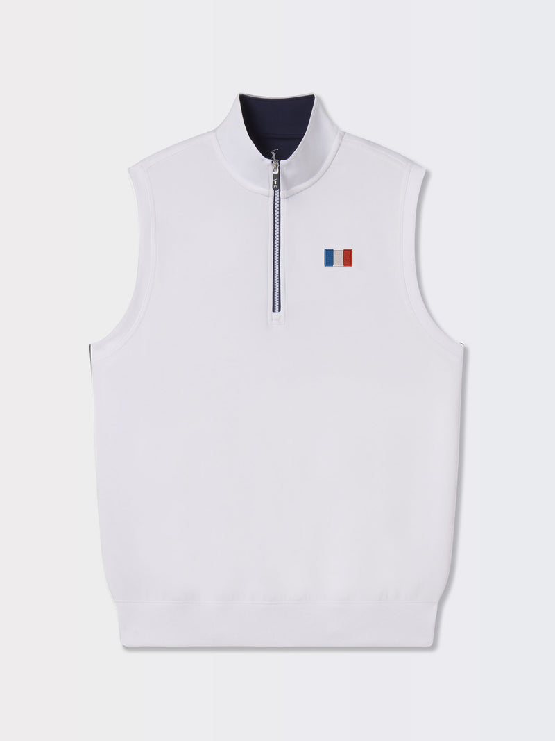 CAVES QUARTER ZIP VEST | FRANCE