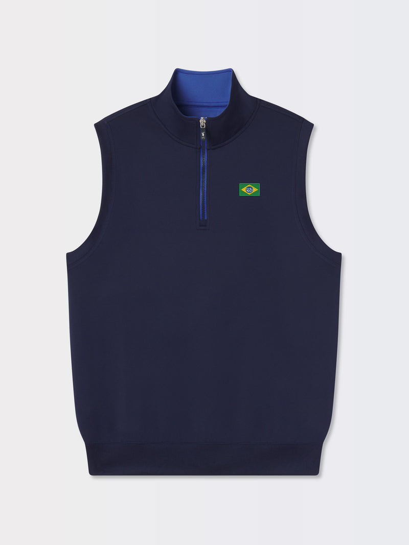 CAVES QUARTER ZIP VEST | BRAZIL