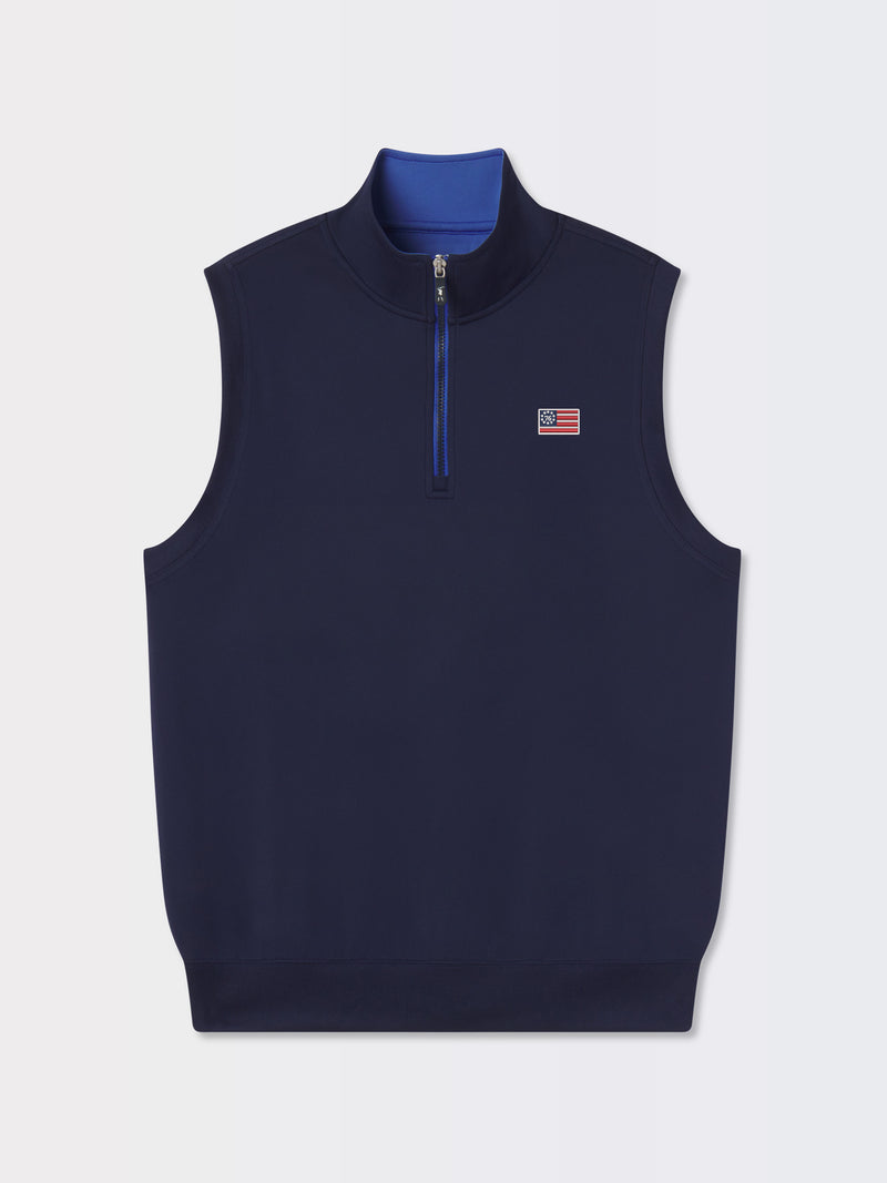 Caves Quarter ZIP Vest | 76 Flag