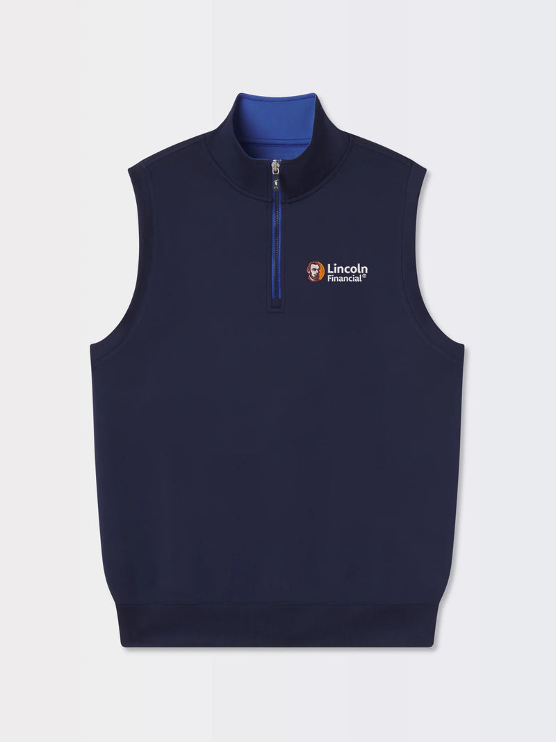 Caves 1/4 Zip Vest | Lincoln Financial