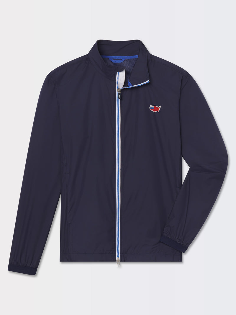 Harold Full Zip Jacket | USA Map