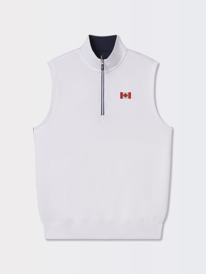 CAVES QUARTER ZIP VEST | CANADA