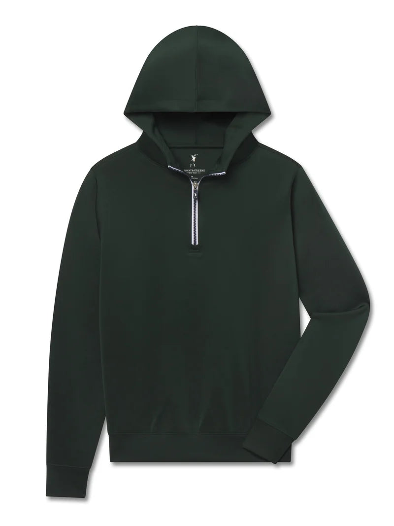Caves Quarter Zip Hoodie | Monogram