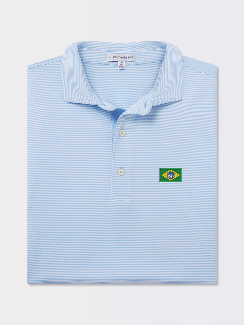 BRYANT STRIPE POLO | BRAZIL
