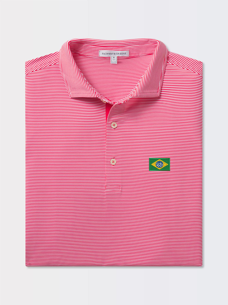 BRYANT STRIPE POLO | BRAZIL