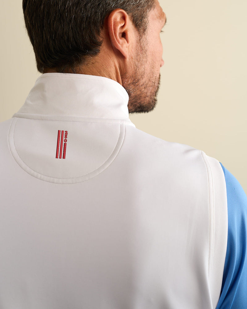 Caves Quarter Zip Vest | 250th