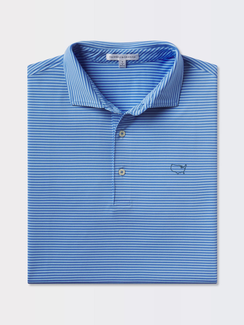 Park Stripe Polo | USA Map Outline