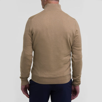 Baruffa Merino Quarter Zip Windsweater - Fairway & Greene