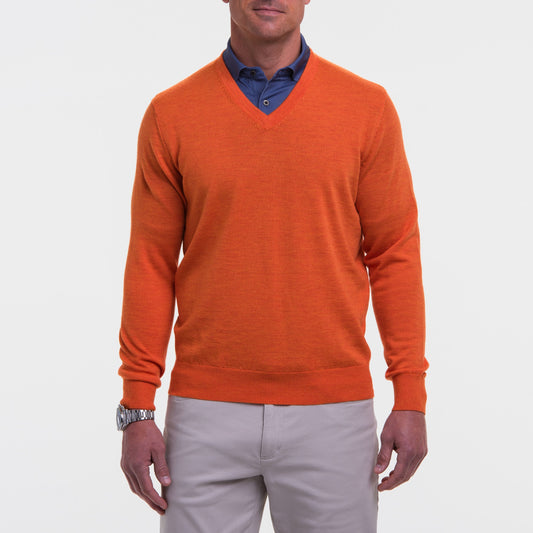 Baruffa Merino Classic V-neck Sweater